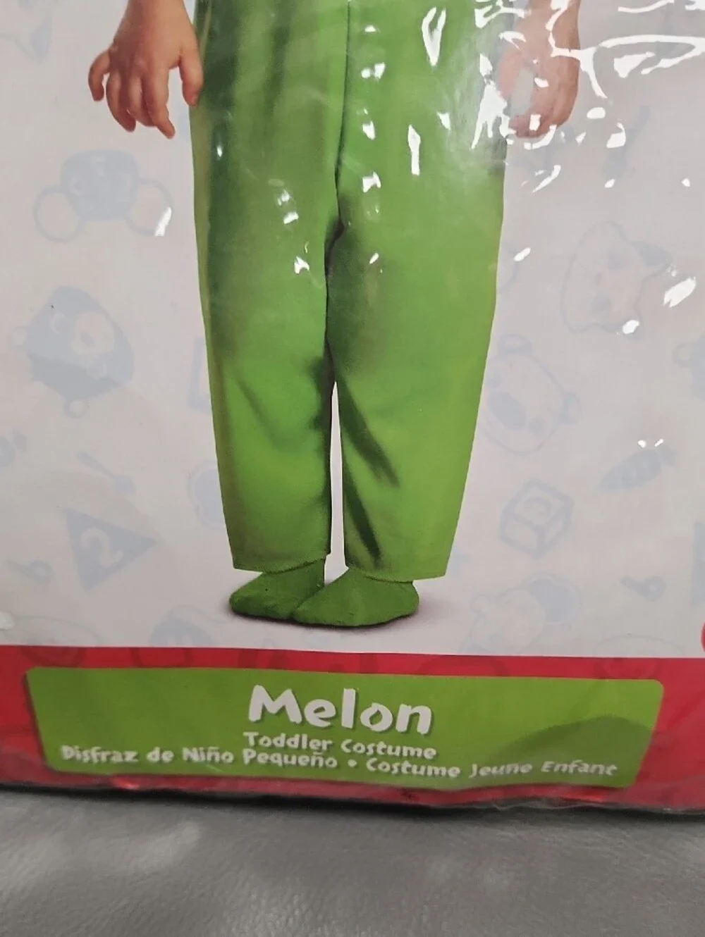 Melon Toddler Costume - Green - Unbranded